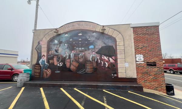 A Day in the Cooperage Mural