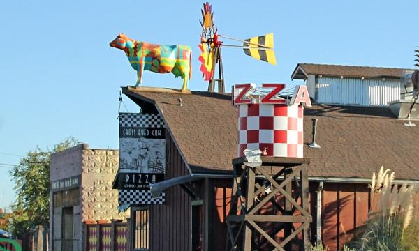 Cross Eyed Cow Pizza