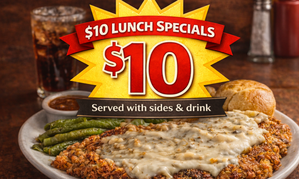 $10 Lunch Specials at Van’s Steakhouse