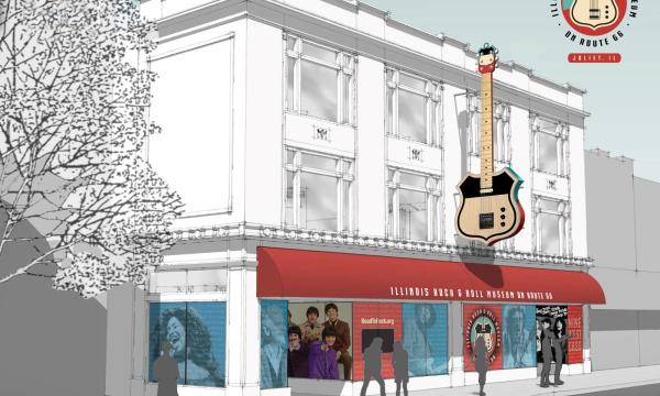 Illinois Rock & Roll Museum on Route 66
