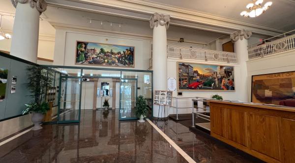 Murals at City Hall