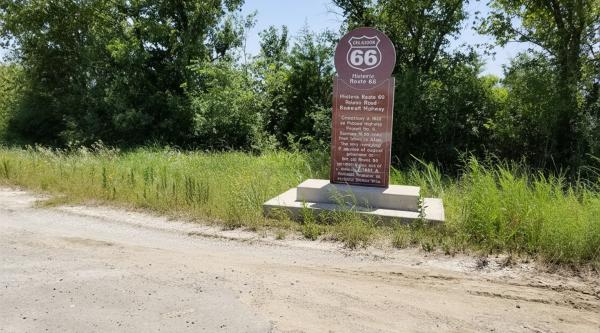 Route 66 Historic Marker - Miami