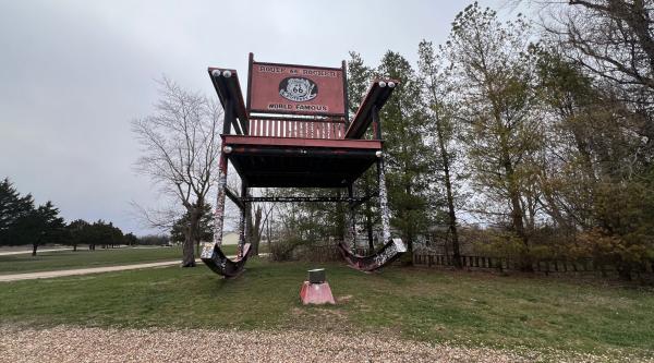 World's 2nd Largest Rocking Chair