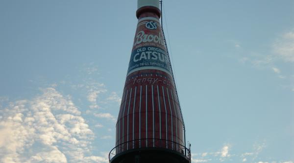 Worlds Largest Catsup Bottle
