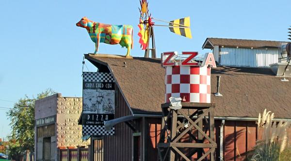 Cross Eyed Cow Pizza