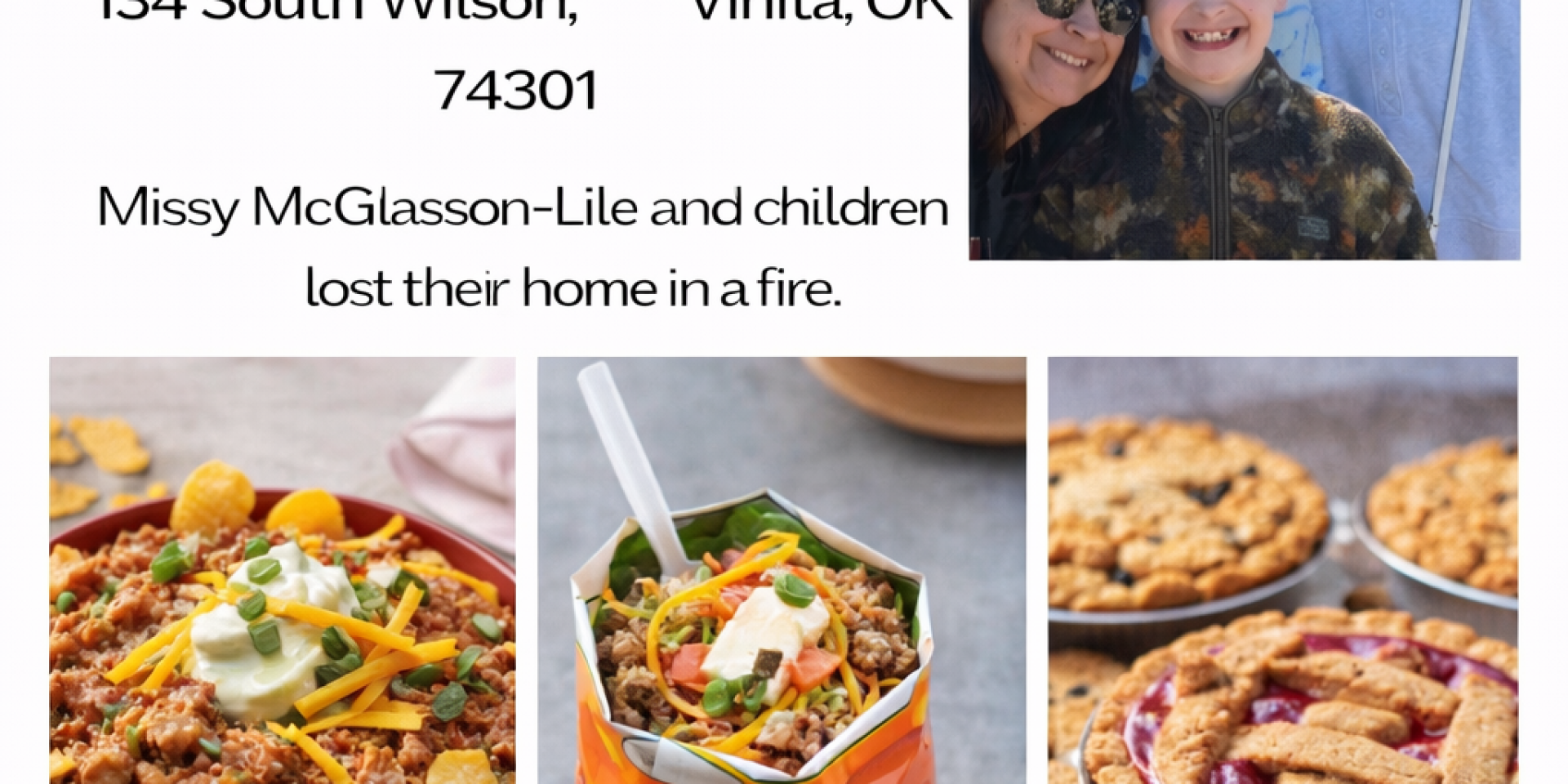 Fundraiser for Lile Family House Fire 