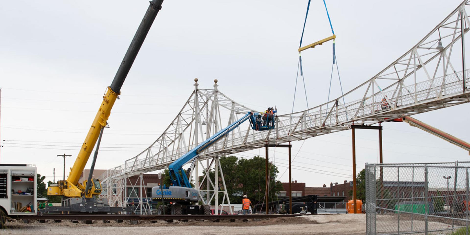 Jefferson Ave. Footbridge Rededication Ceremony