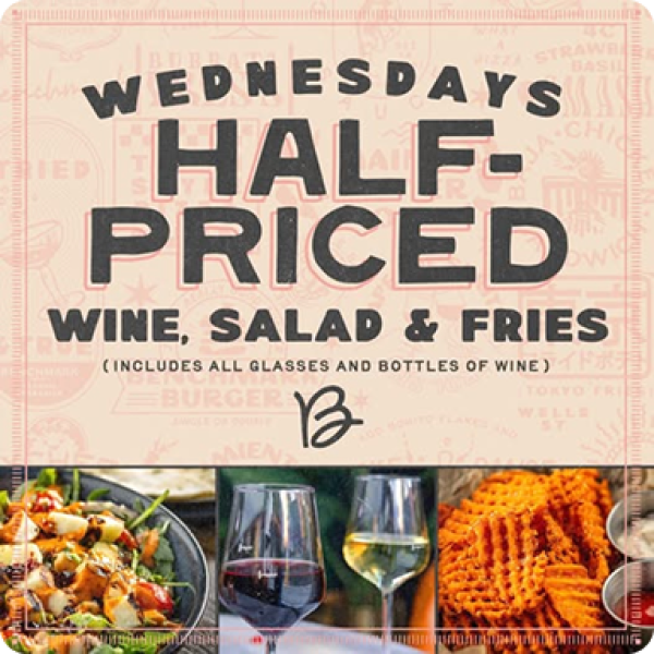 Half-Price Wednesdays
