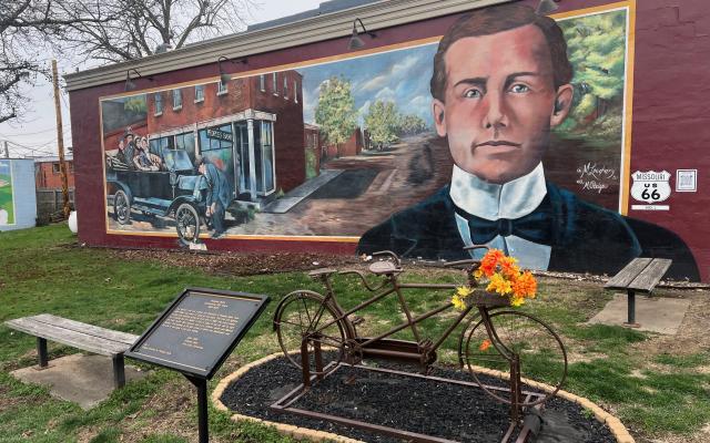 People's Bank Mural