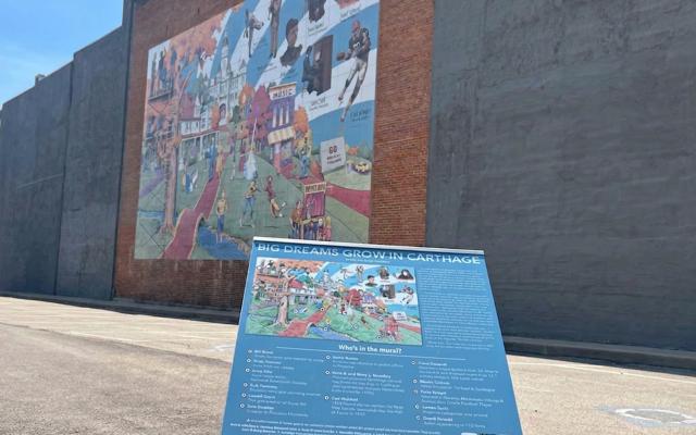 Big Dreams Grow in Carthage Mural