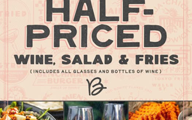 
<span>Half-Price Wednesdays</span>
