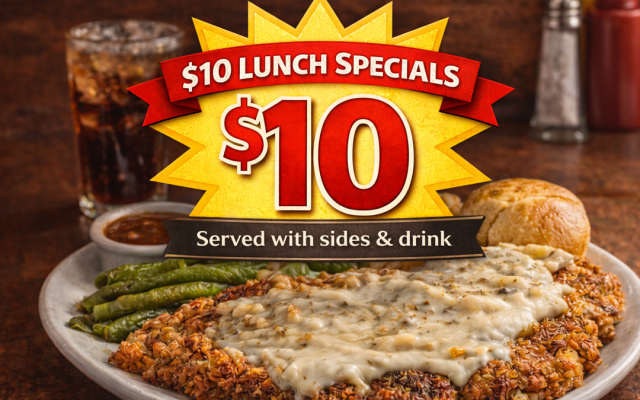 
<span>$10 Lunch Specials at Van’s Steakhouse</span>
