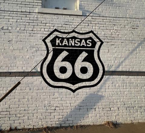 Route 66 Mural – Downtown Galena