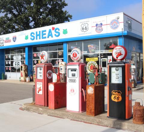 Bill Shea's Gas Station