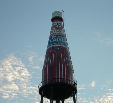 Worlds Largest Catsup Bottle