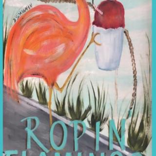 Ropin' Flamingo Drive-In