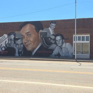 Roger Miller & Sheb Wooley Mural