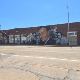 Roger Miller & Sheb Wooley Mural