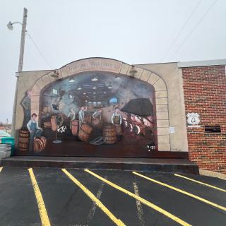 A Day in the Cooperage Mural