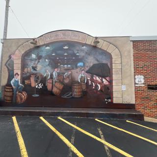 A Day in the Cooperage Mural