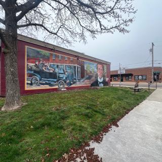 People's Bank Mural