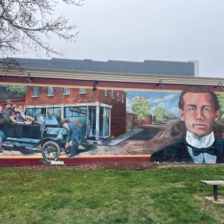 People's Bank Mural