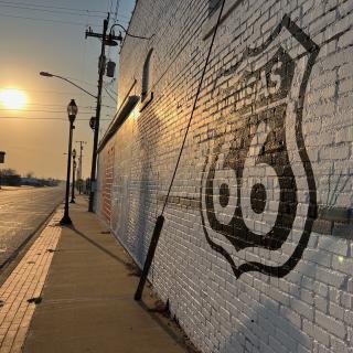 Route 66 Mural – Downtown Galena