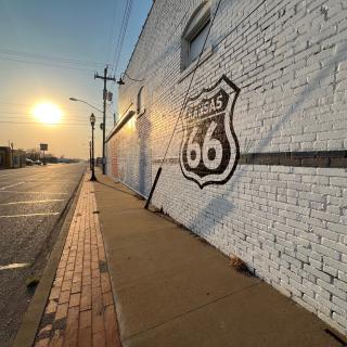 Route 66 Mural – Downtown Galena